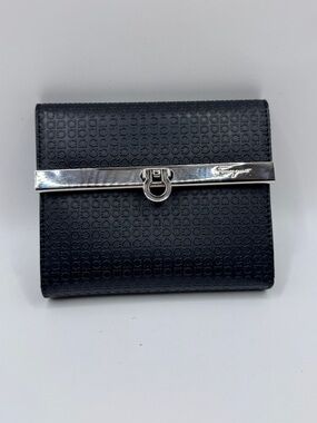 Salvatore Ferragamo Gancini bifold monogram wallet